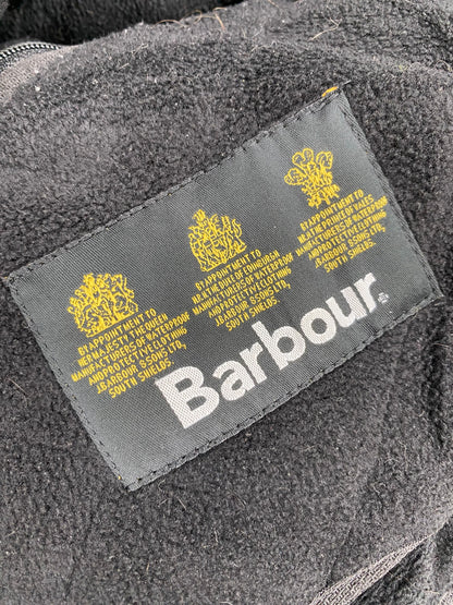 【古着】Barbour Microfibre Polarquilt Long Jacket