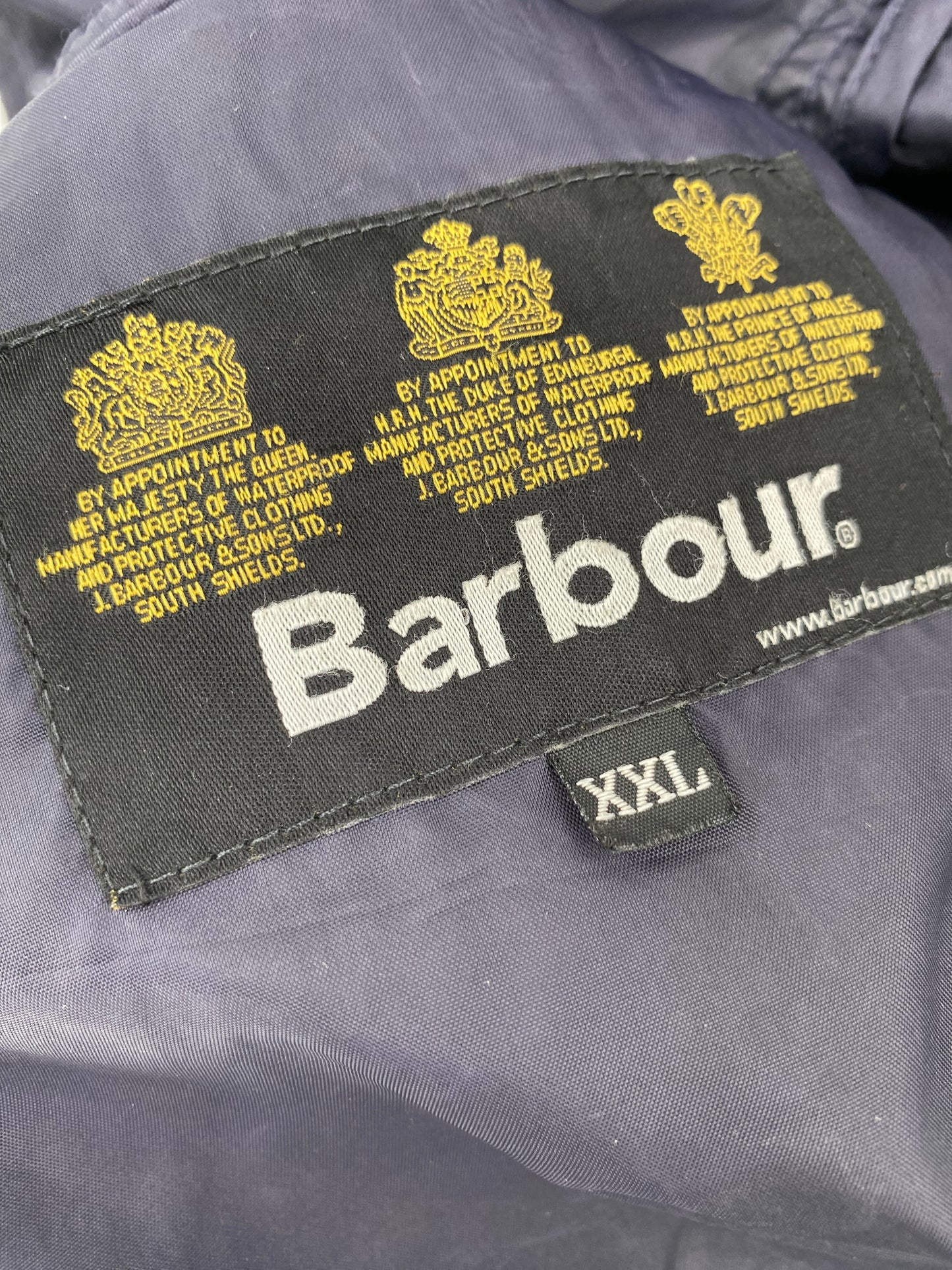 【古着】Barbour Quilt Jacket XXL