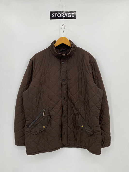 【古着】Barbour Quilt Jacket XL