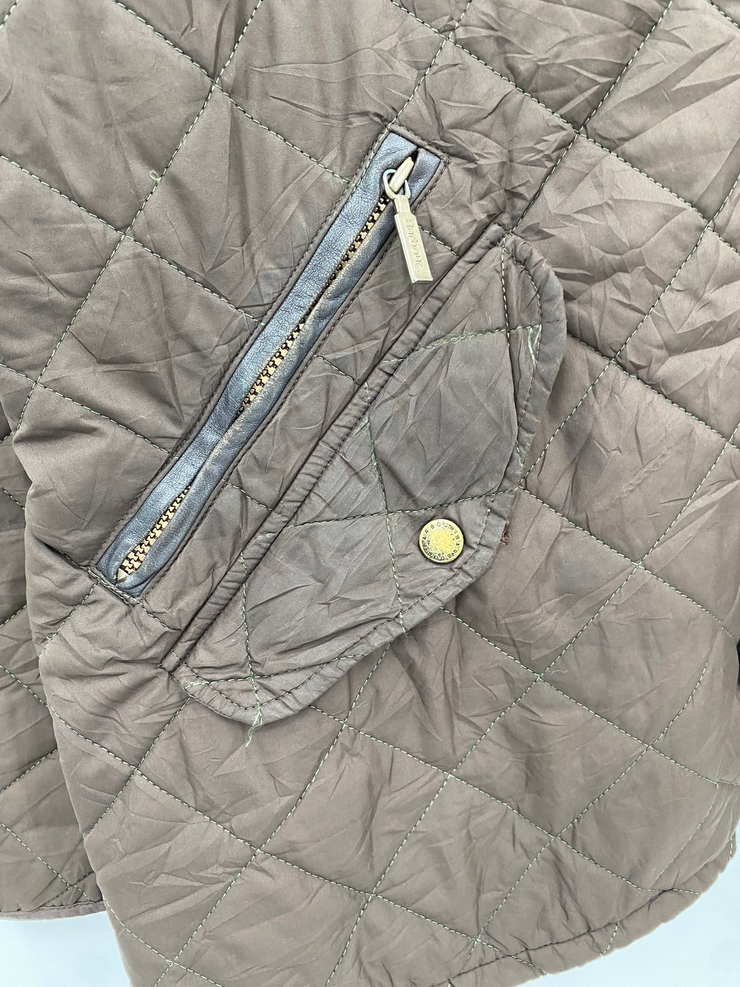 【古着】Barbour Quilt Jacket XL