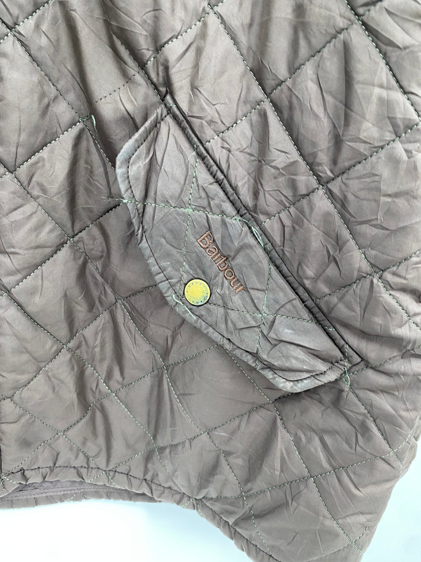 【古着】Barbour Quilt Jacket XL