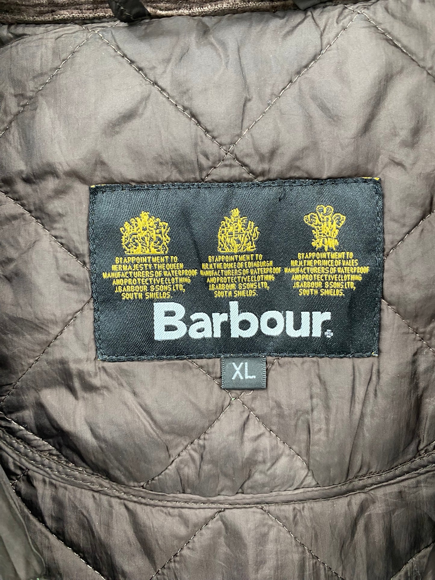 【古着】Barbour Quilt Jacket XL