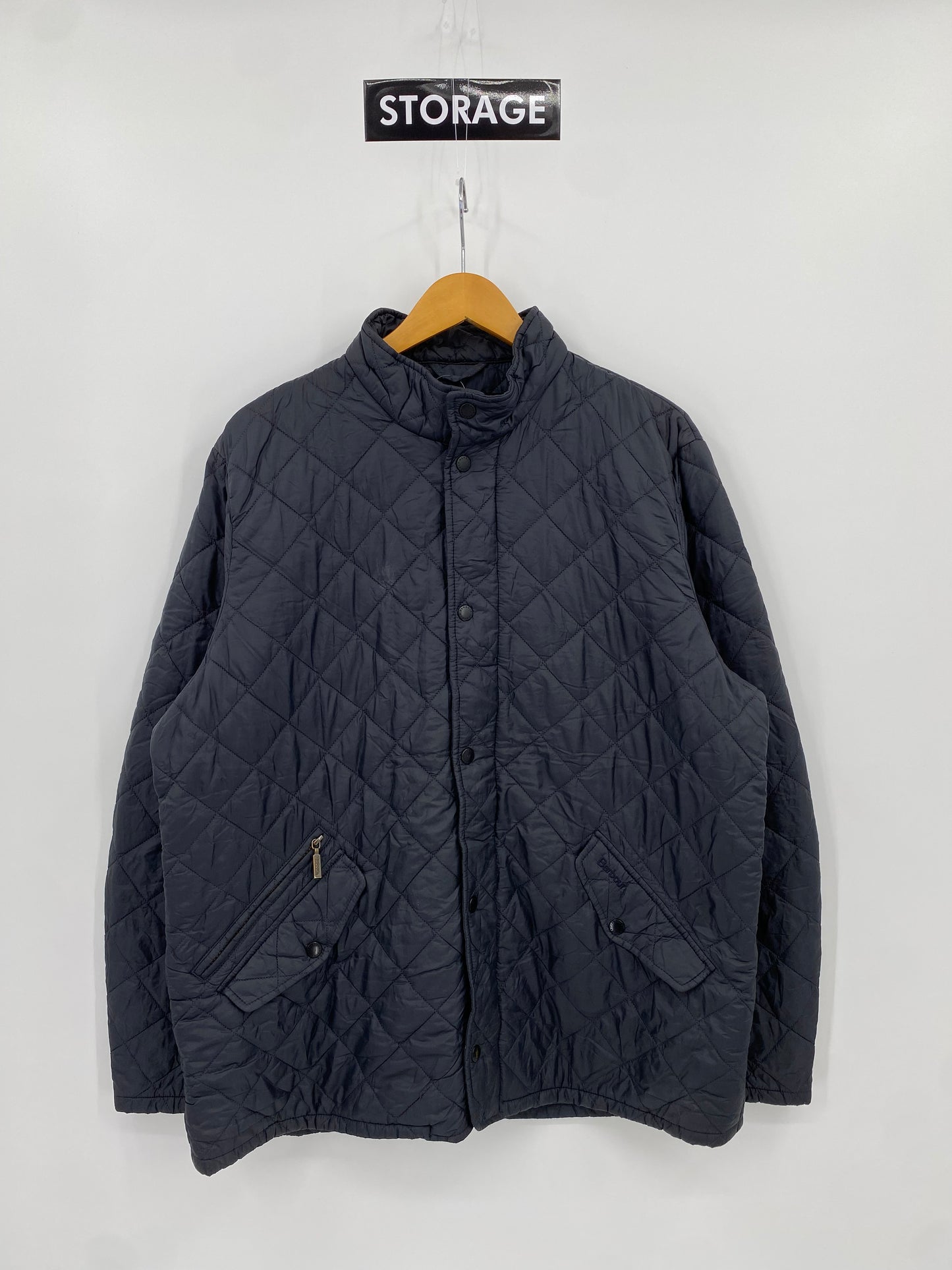 【古着】Barbour Fryweight Chelsea Quilt Jacket XL