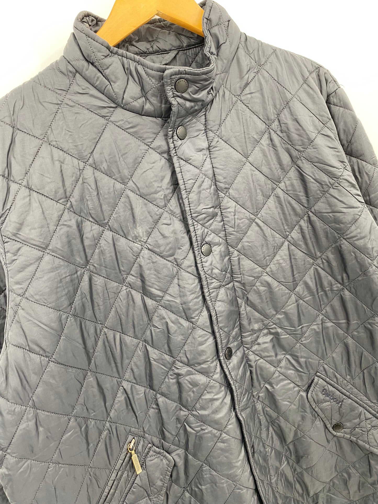 【古着】Barbour Fryweight Chelsea Quilt Jacket XL