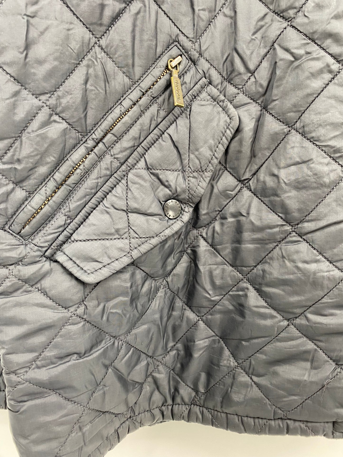 【古着】Barbour Fryweight Chelsea Quilt Jacket XL
