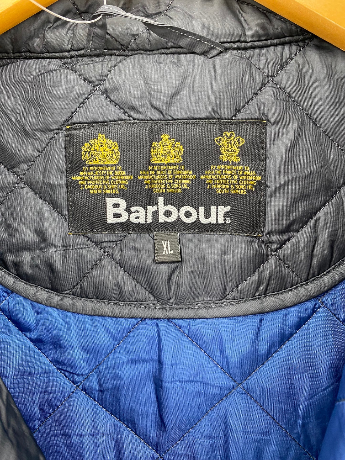 【古着】Barbour Fryweight Chelsea Quilt Jacket XL