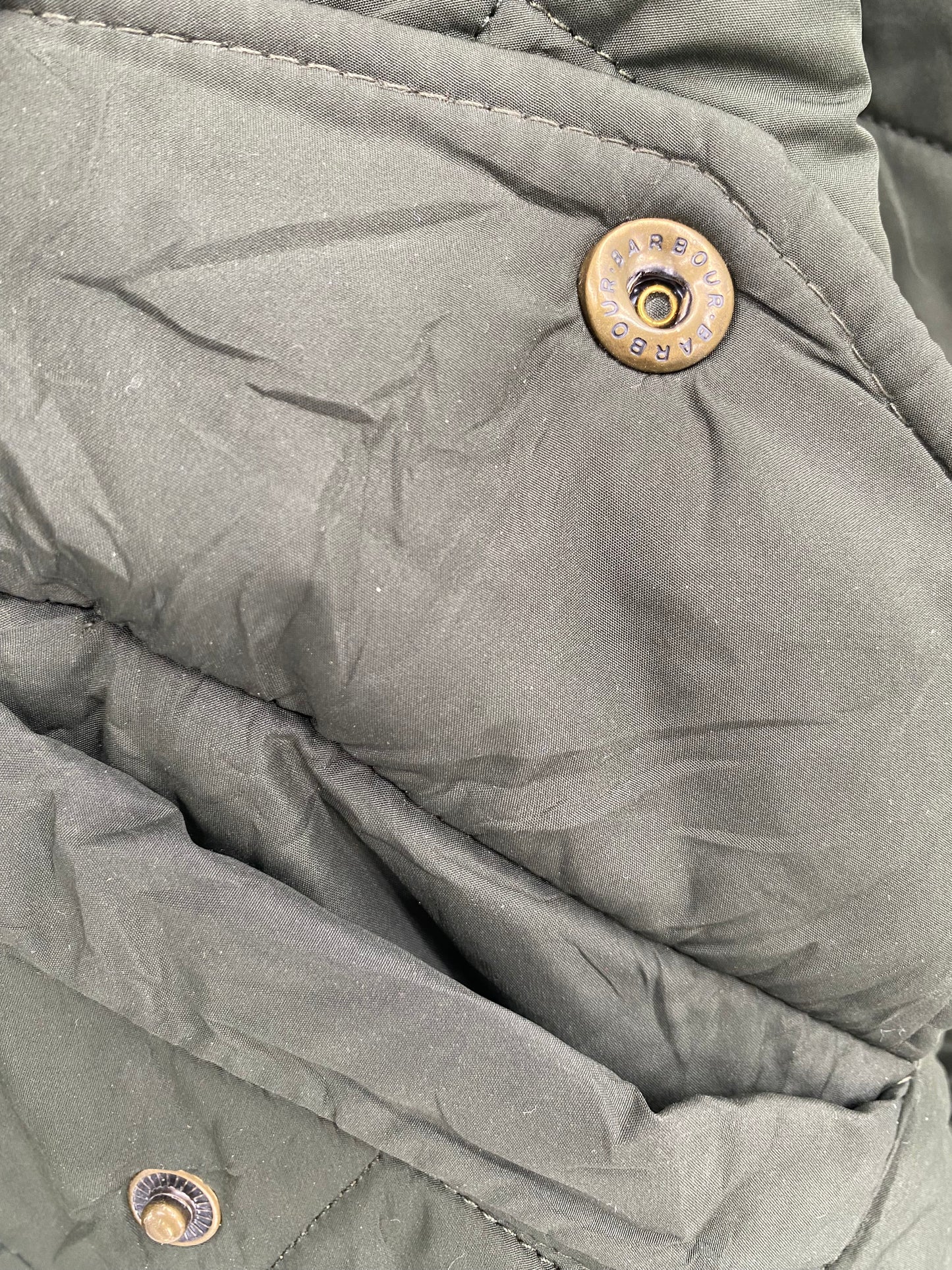 【古着】Barbour Powell Quilt Jacket M