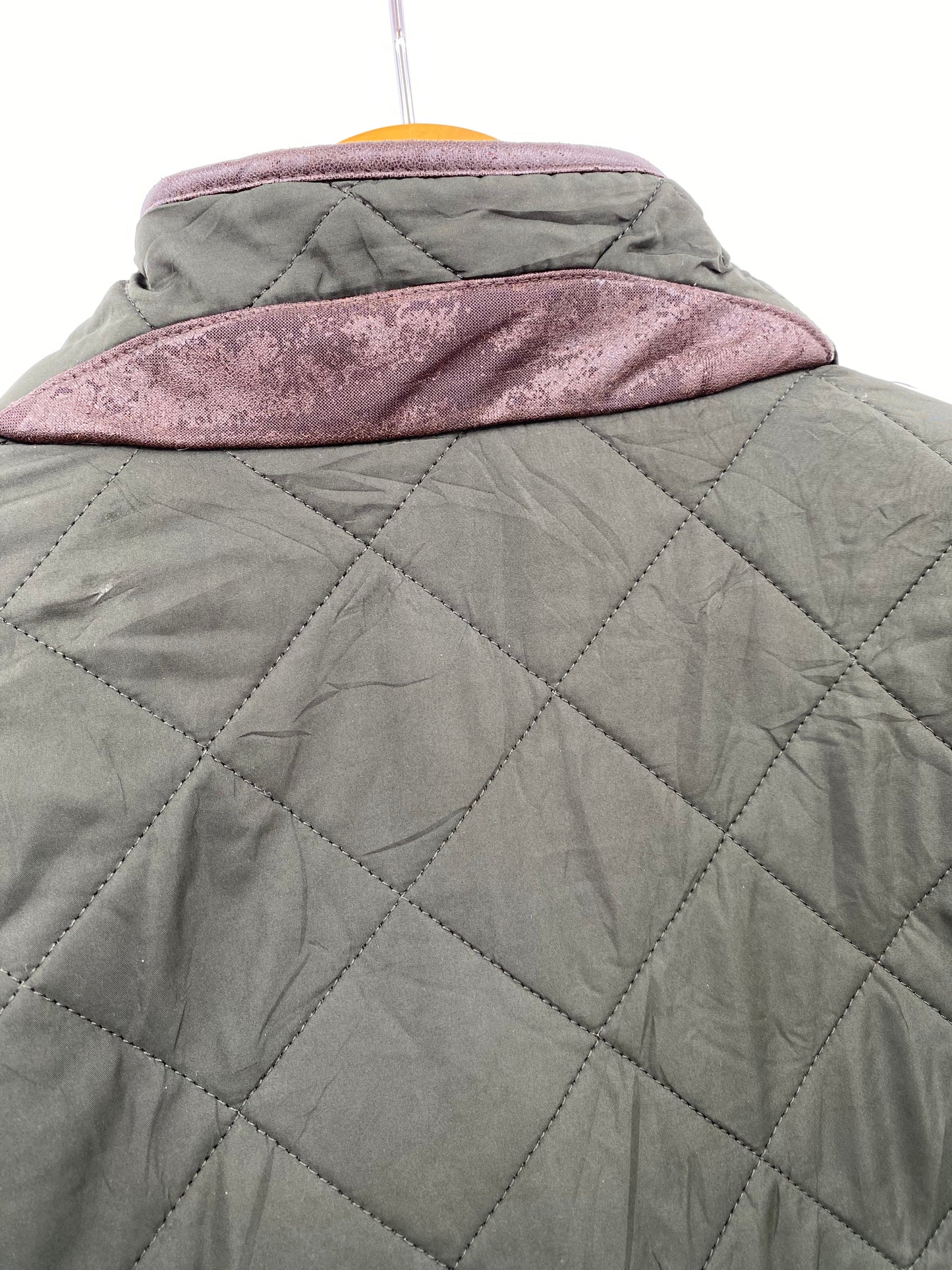 【古着】Barbour Powell Quilt Jacket M
