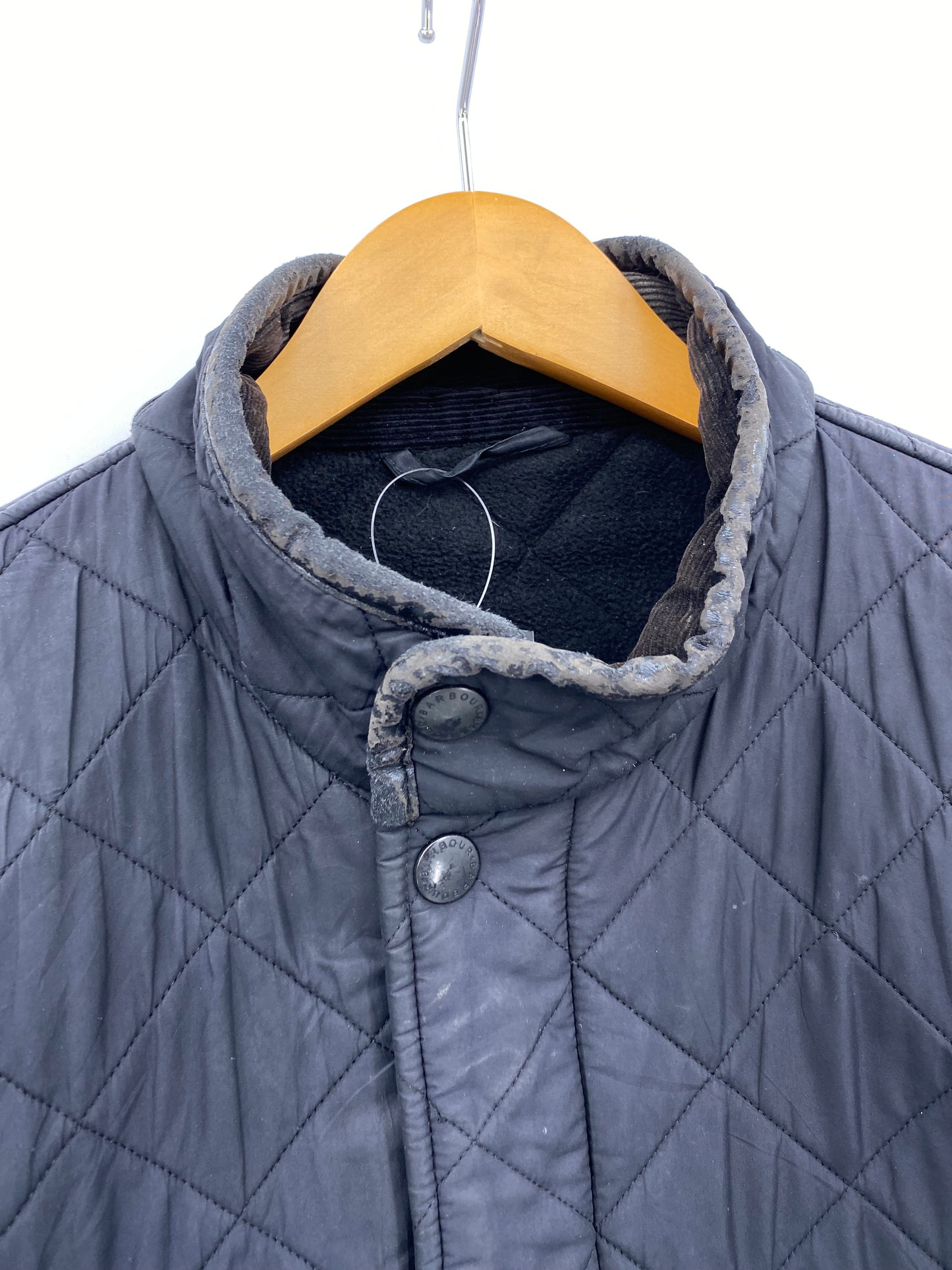 【古着】Barbour Quilt Jacket L