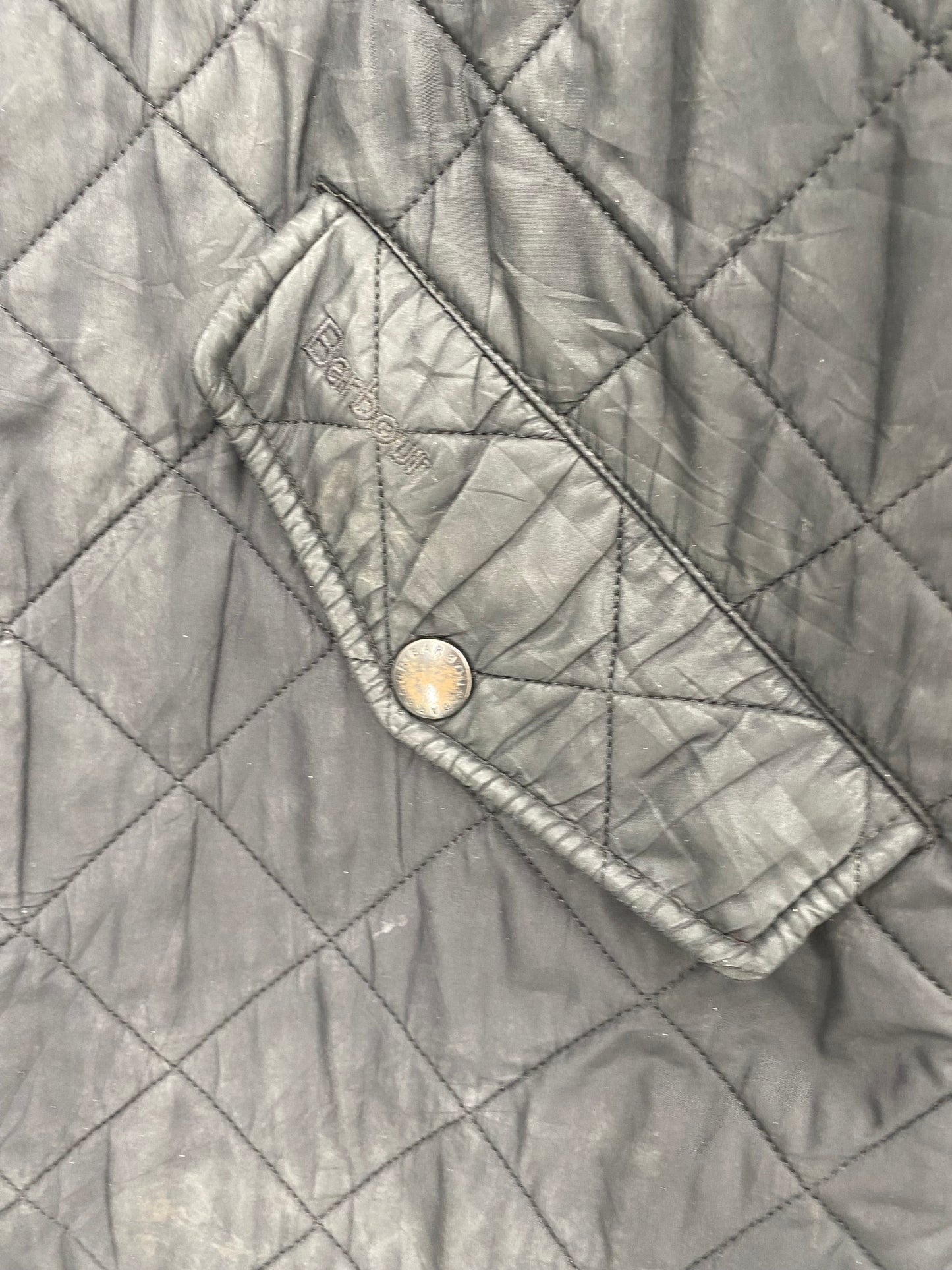 【古着】Barbour Quilt Jacket L