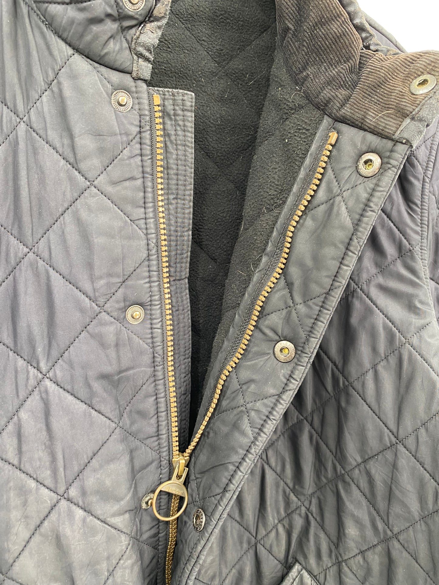 【古着】Barbour Quilt Jacket L