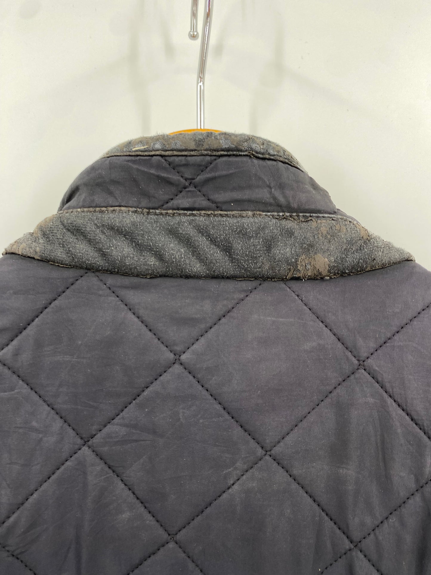 【古着】Barbour Quilt Jacket L