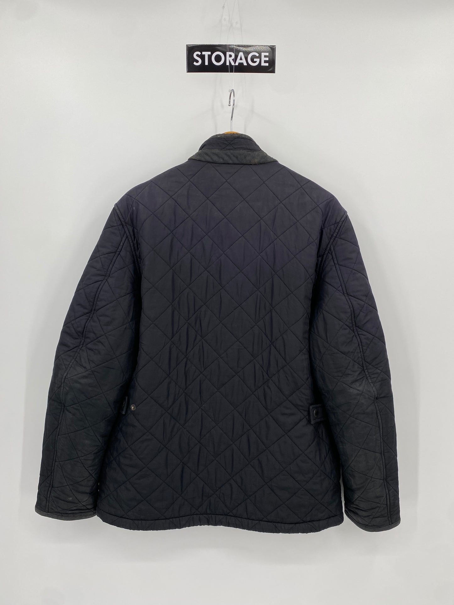 【古着】Barbour Quilt Jacket L