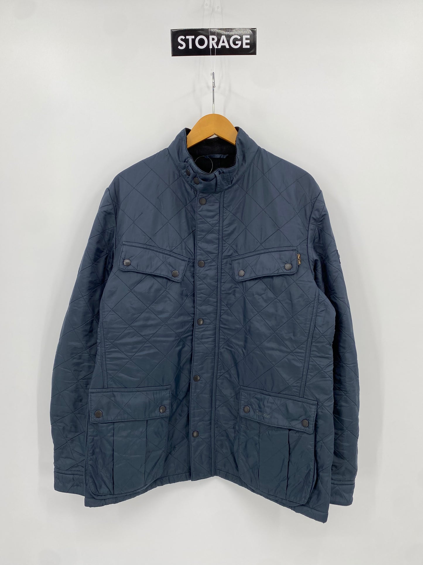 【古着】Barbour Ariel Polar Quilt Jacket XL