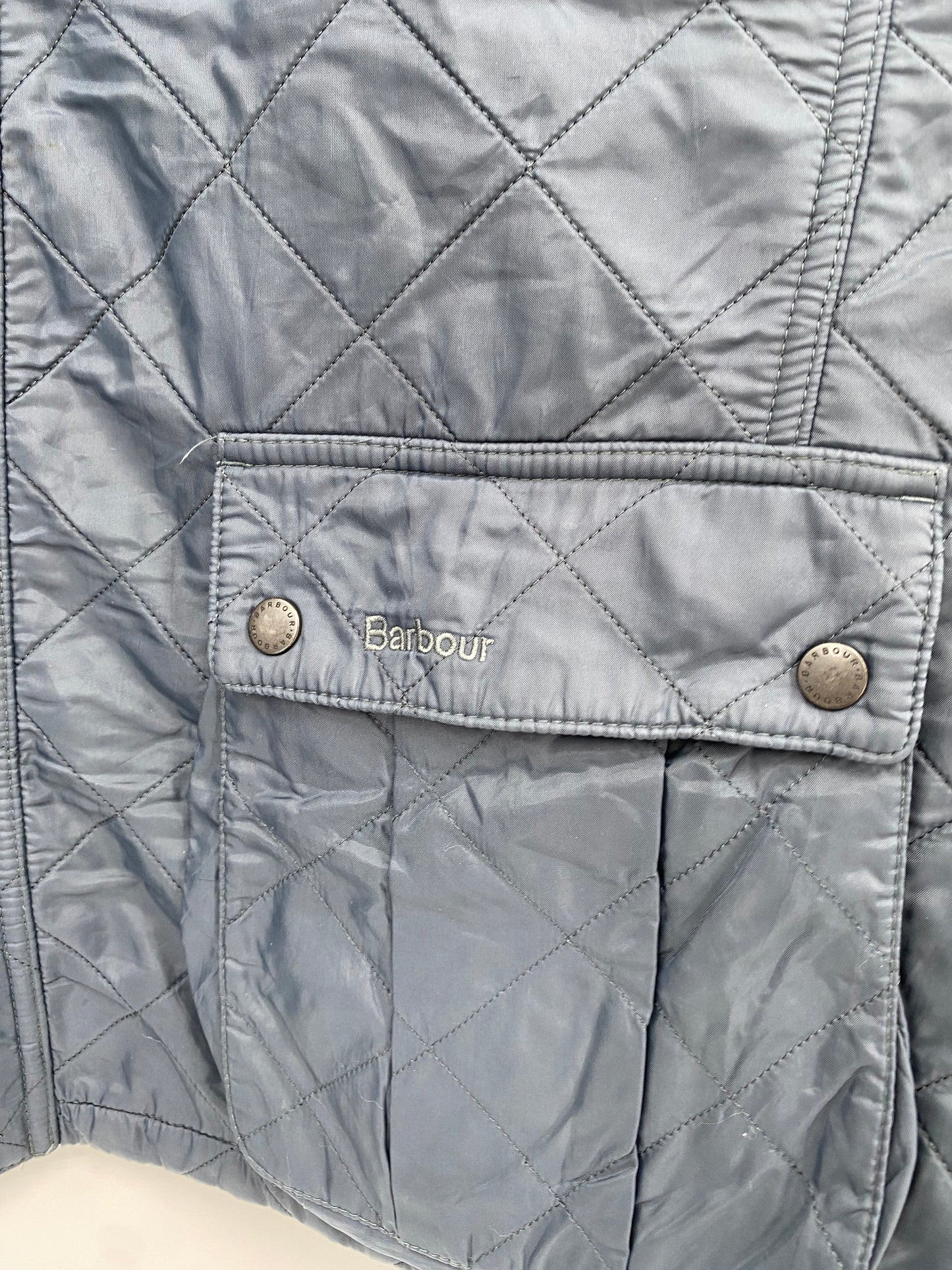 【古着】Barbour Ariel Polar Quilt Jacket XL