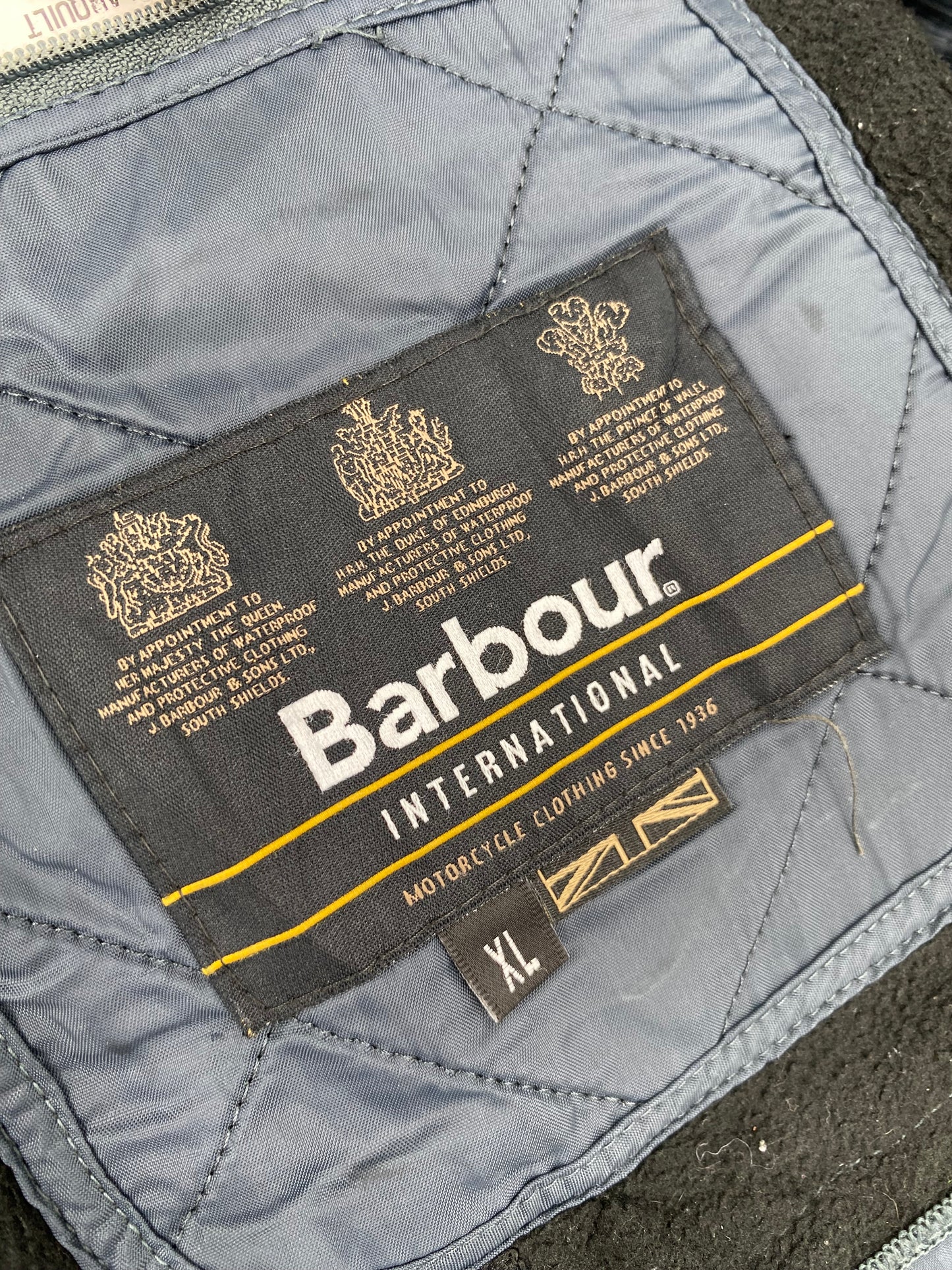 【古着】Barbour Ariel Polar Quilt Jacket XL