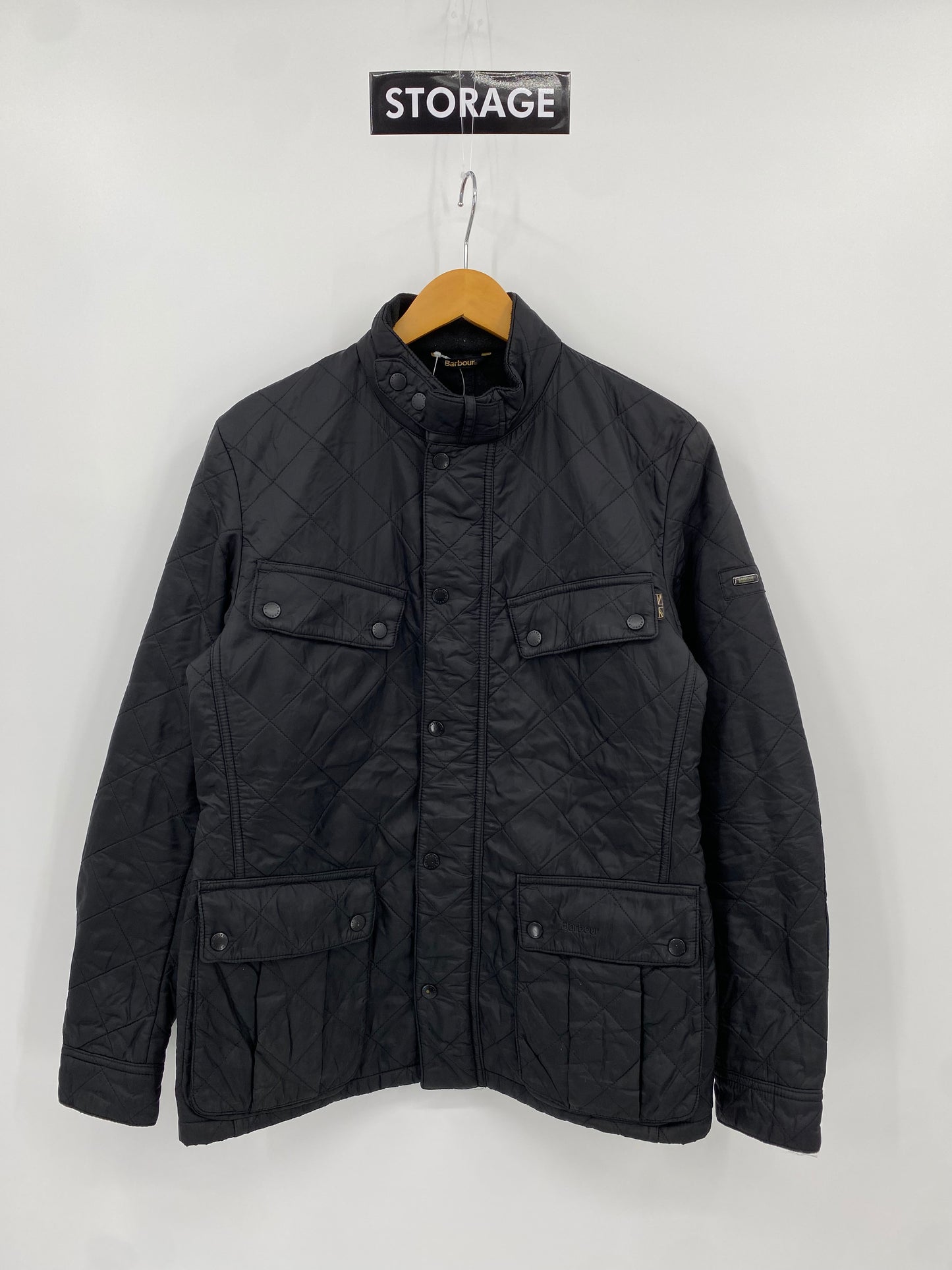 【古着】Barbour Polar Quilt Jacket M