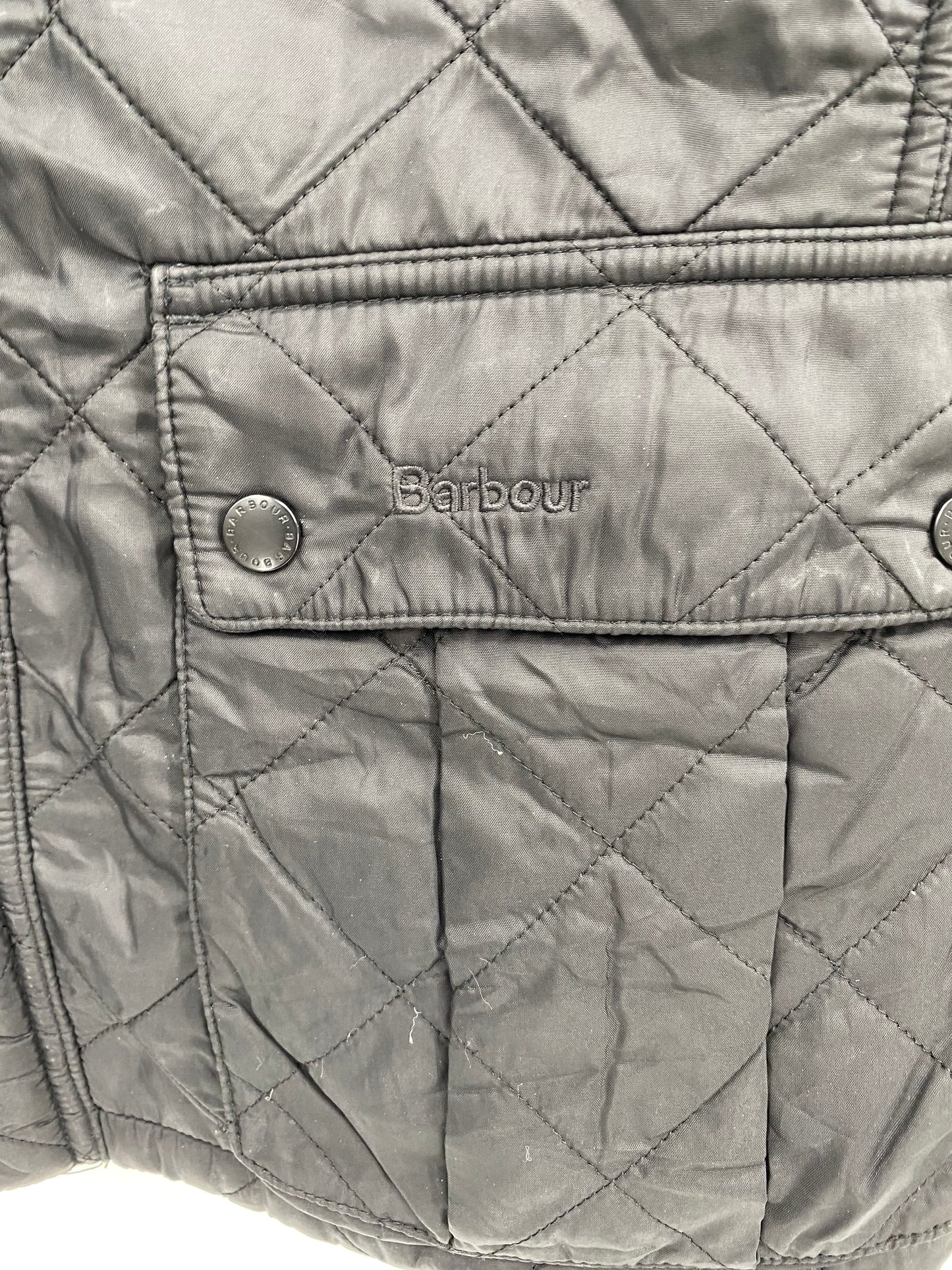 【古着】Barbour Polar Quilt Jacket M