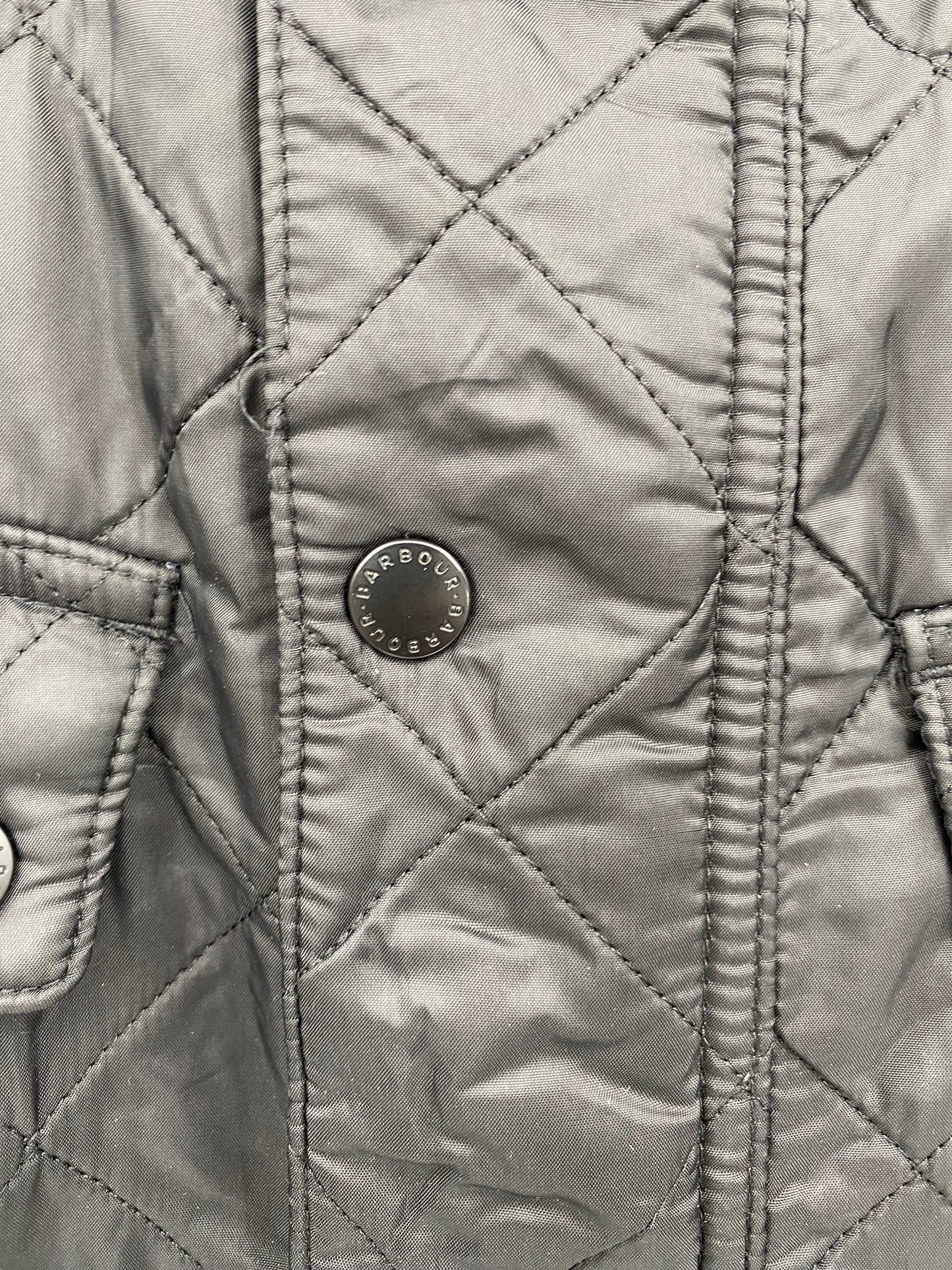 【古着】Barbour Polar Quilt Jacket M