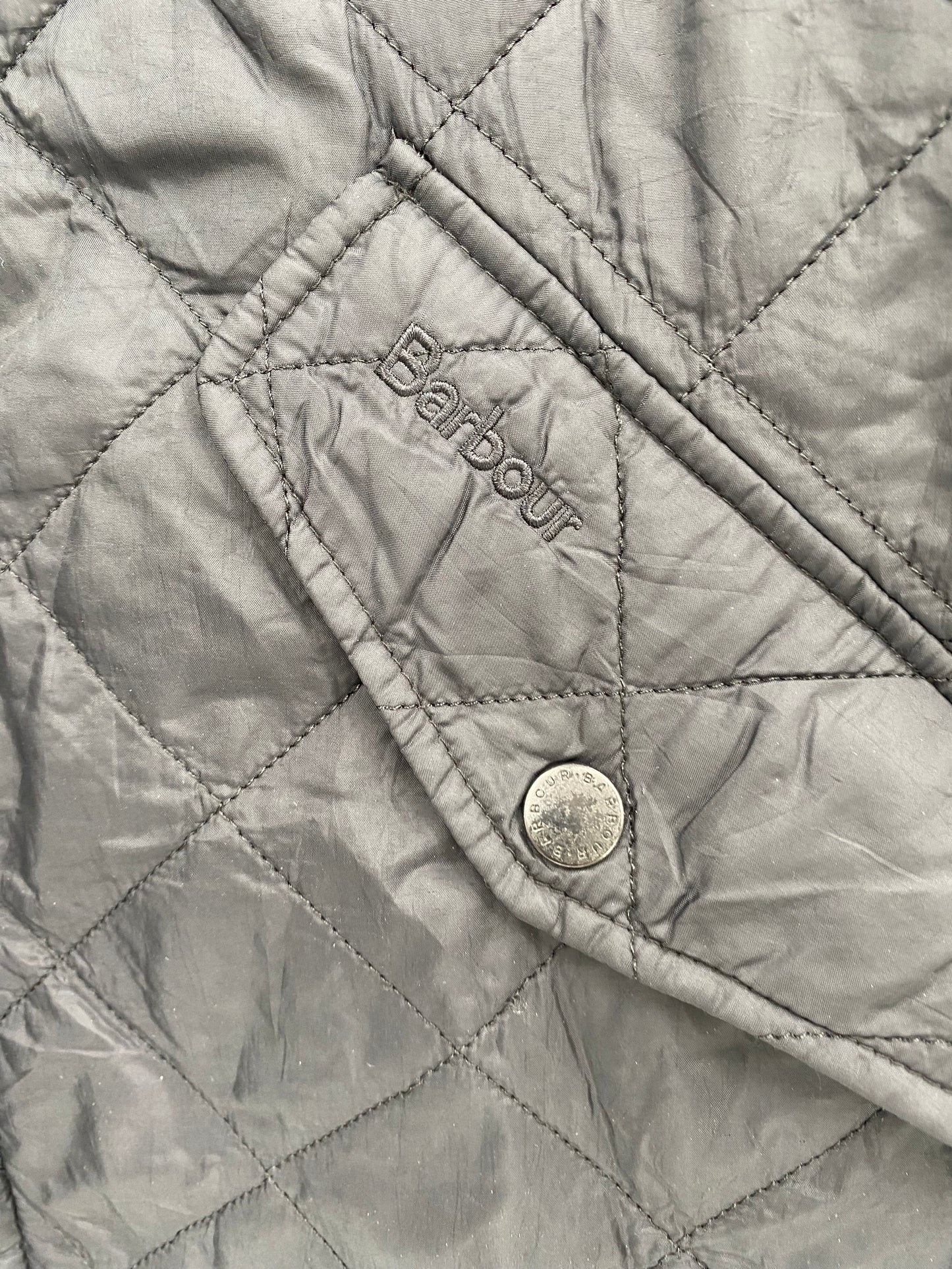【古着】Barbour Fryweight Chelsea Quilt Jacket M