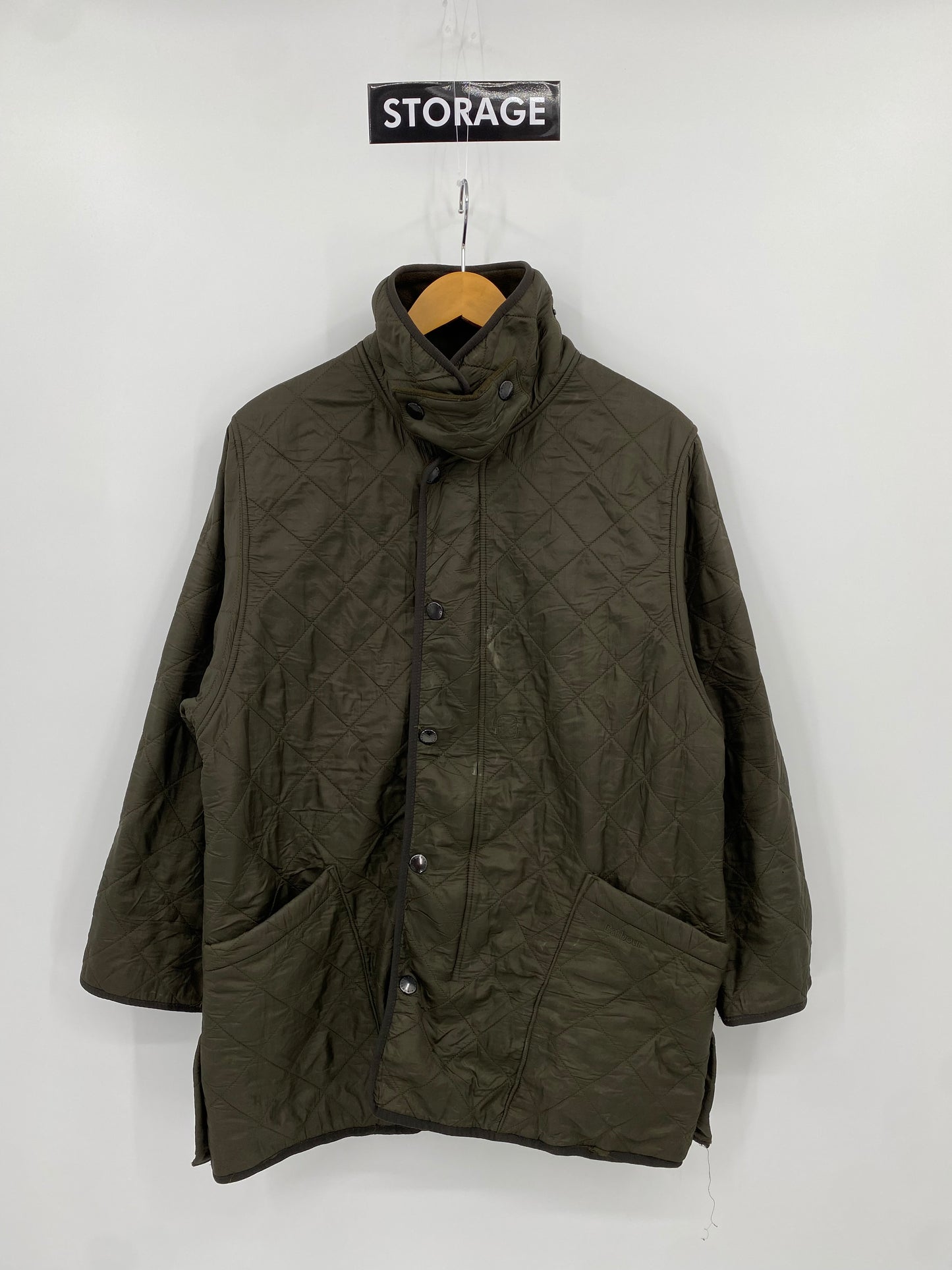【古着】Barbour Polar Quilt Jacket