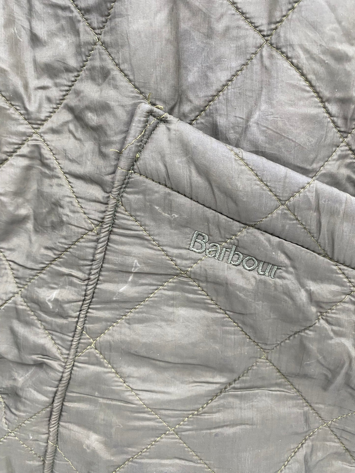 【古着】Barbour Polar Quilt Jacket