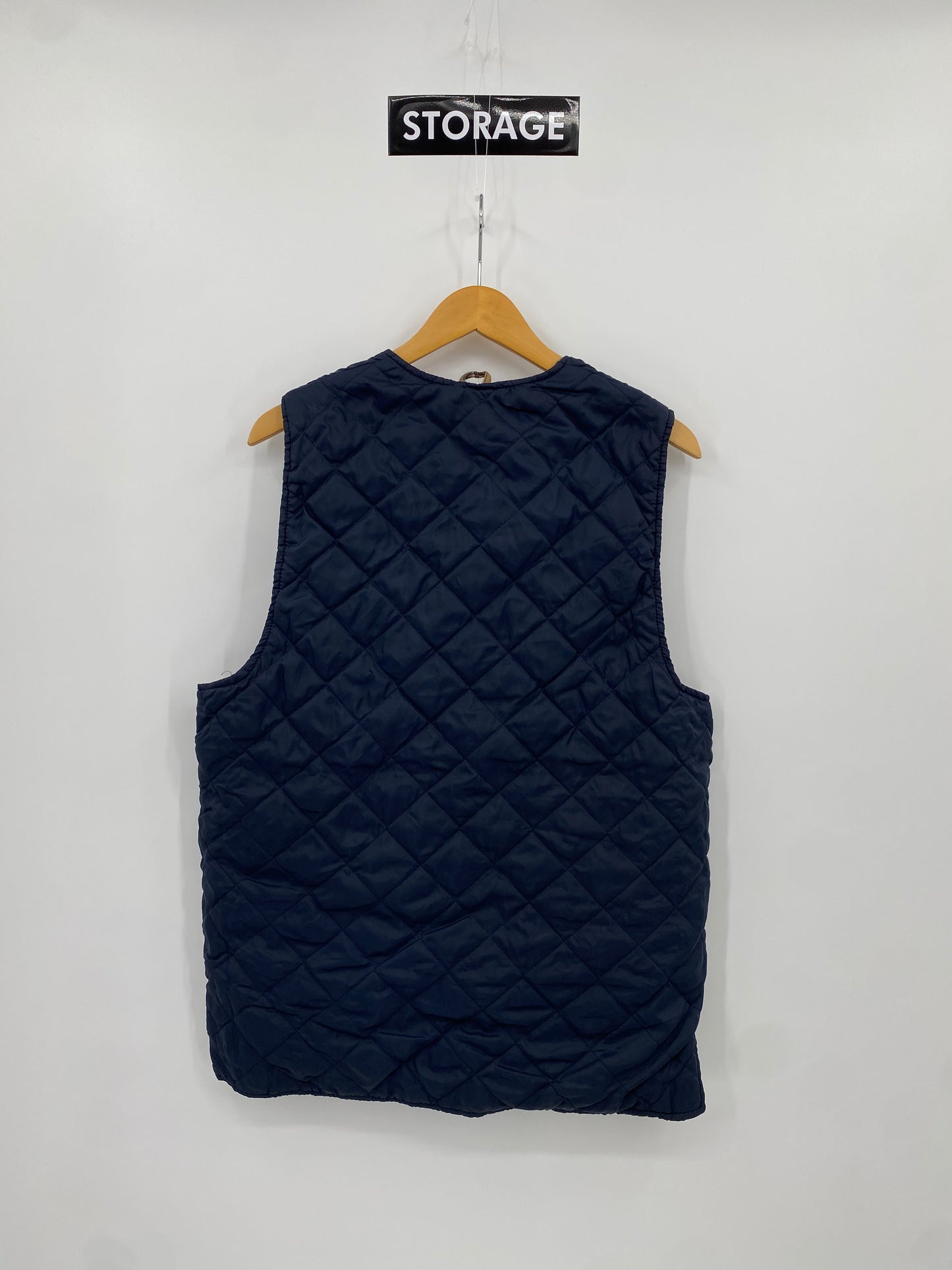 【古着】Barbour WAIST CORT Quilt Vest