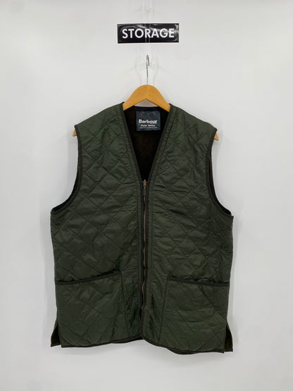 【古着】Barbour Polar Quilts Vest L