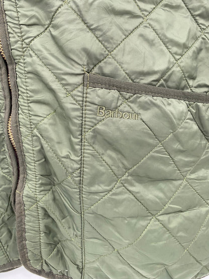 【古着】Barbour Polar Quilts Vest L