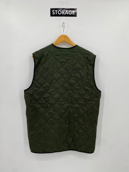 【古着】Barbour Polar Quilts Vest L