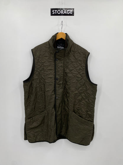 【古着】Barbour Polar Quilts Vest XL