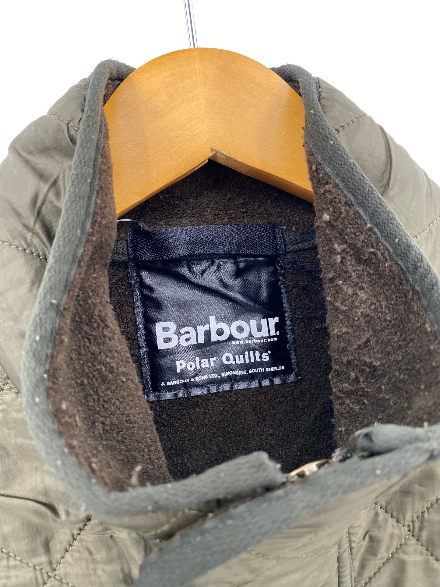 【古着】Barbour Polar Quilts Vest XL
