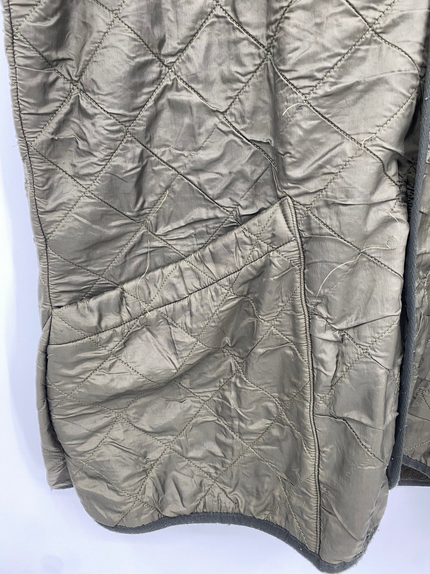【古着】Barbour Polar Quilts Vest XL