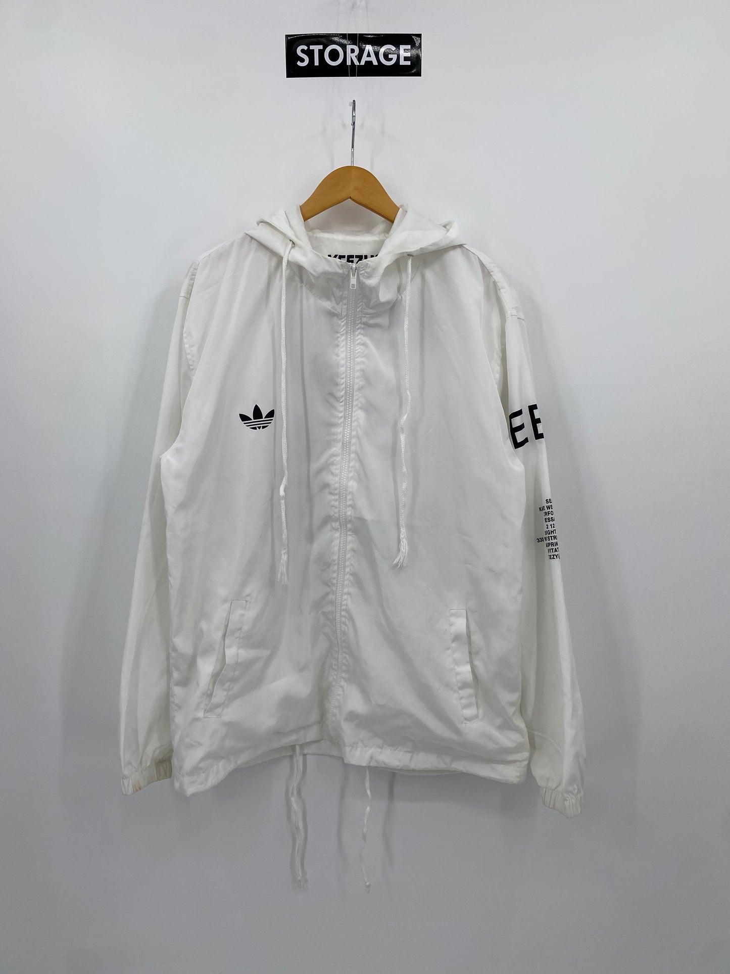 【古着】adidas × Yeezy YEEZUS TOUR Windbreaker