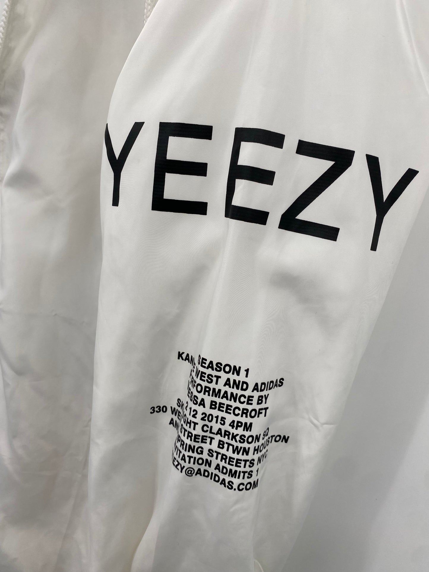 【古着】adidas × Yeezy YEEZUS TOUR Windbreaker