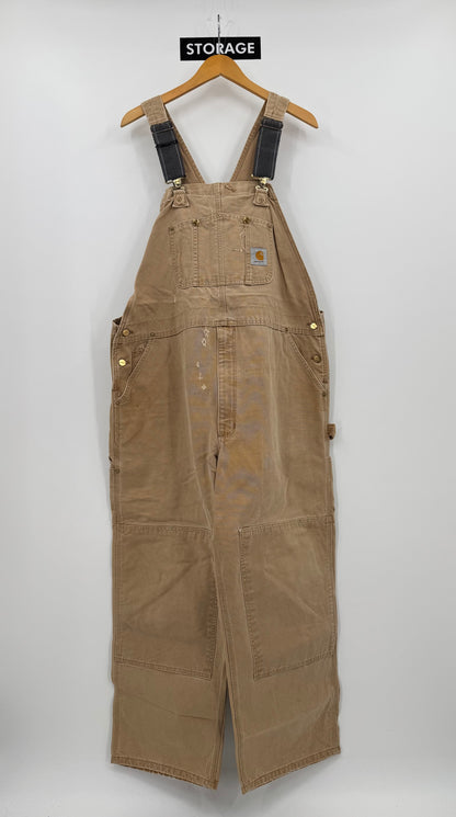 【古着】carhartt BIB OVERALL COTTON DUCK
