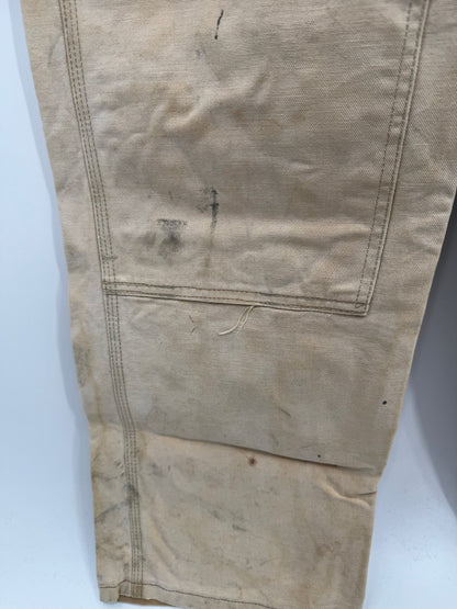 【古着】carhartt BIB OVERALL COTTON DUCK 32/34