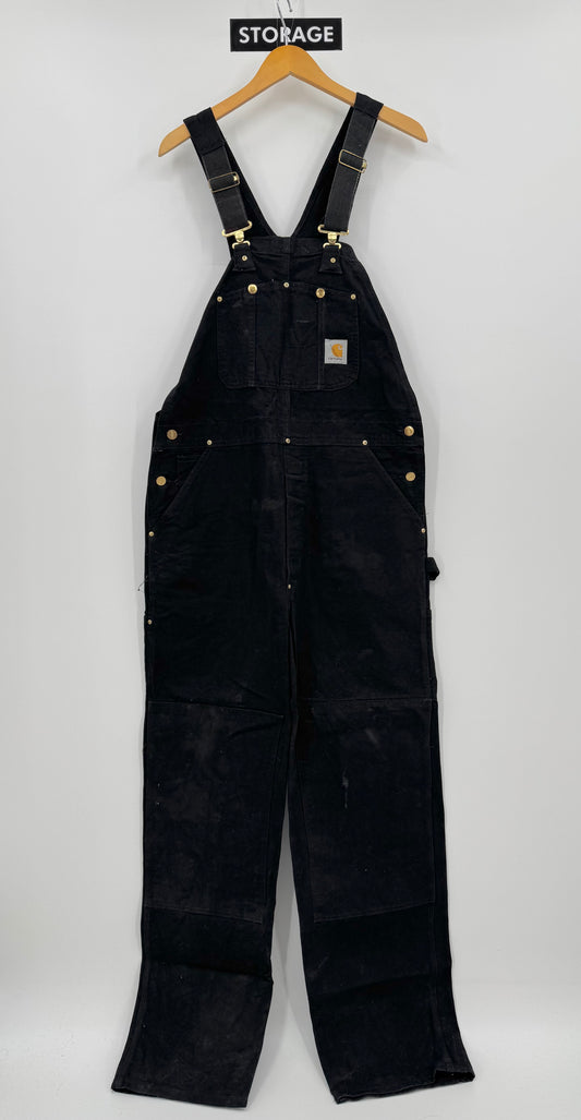 【古着】carhartt BIB OVERALL COTTON DUCK 38/34