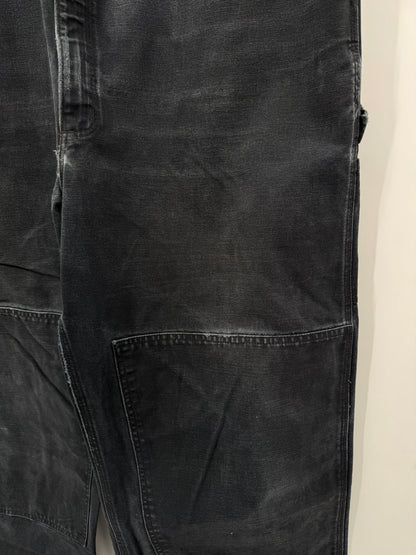 【古着】carhartt BIB OVERALL COTTON DUCK 50/32