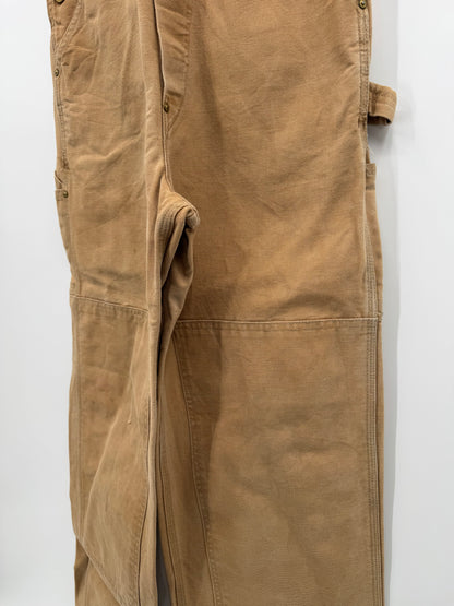 【古着】carhartt BIB OVERALL COTTON DUCK 30/34