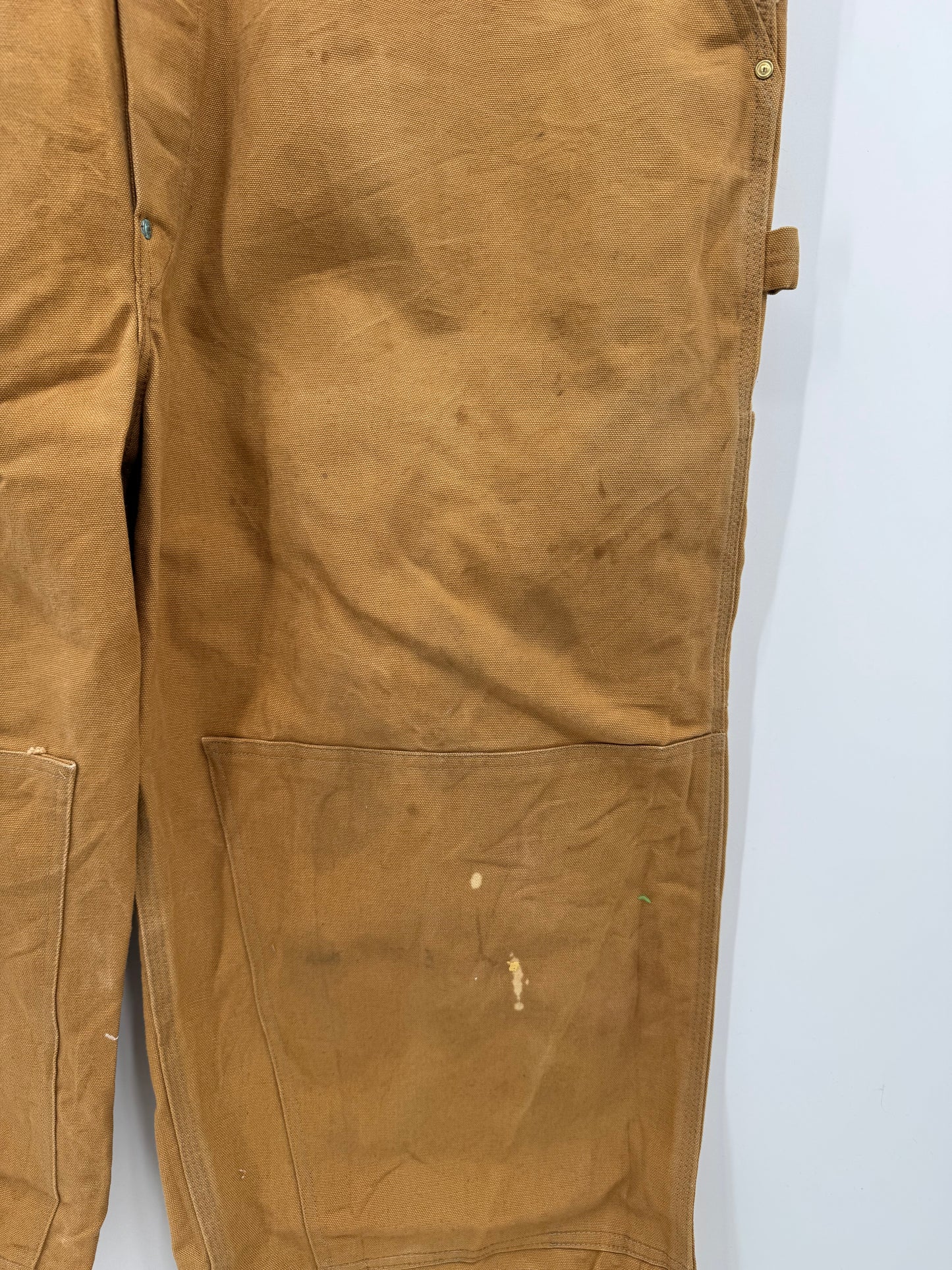 【古着】carhartt BIB OVERALL COTTON DUCK 50/30
