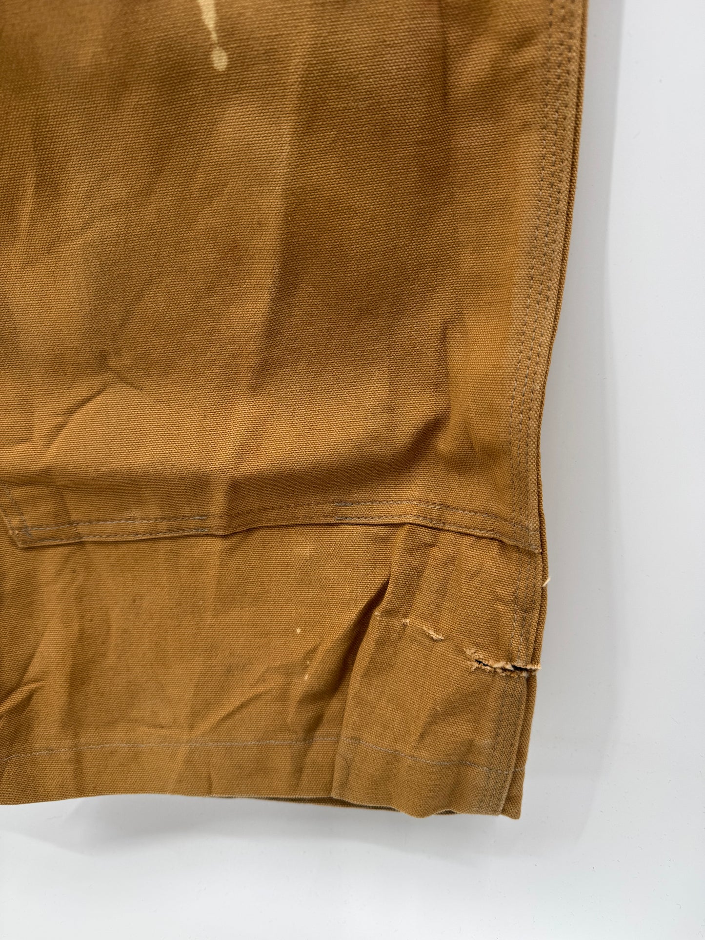 【古着】carhartt BIB OVERALL COTTON DUCK 50/30