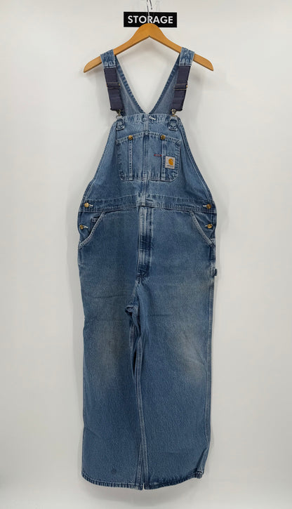 【古着】carhartt DENIM OVERALL COTTON DUCK