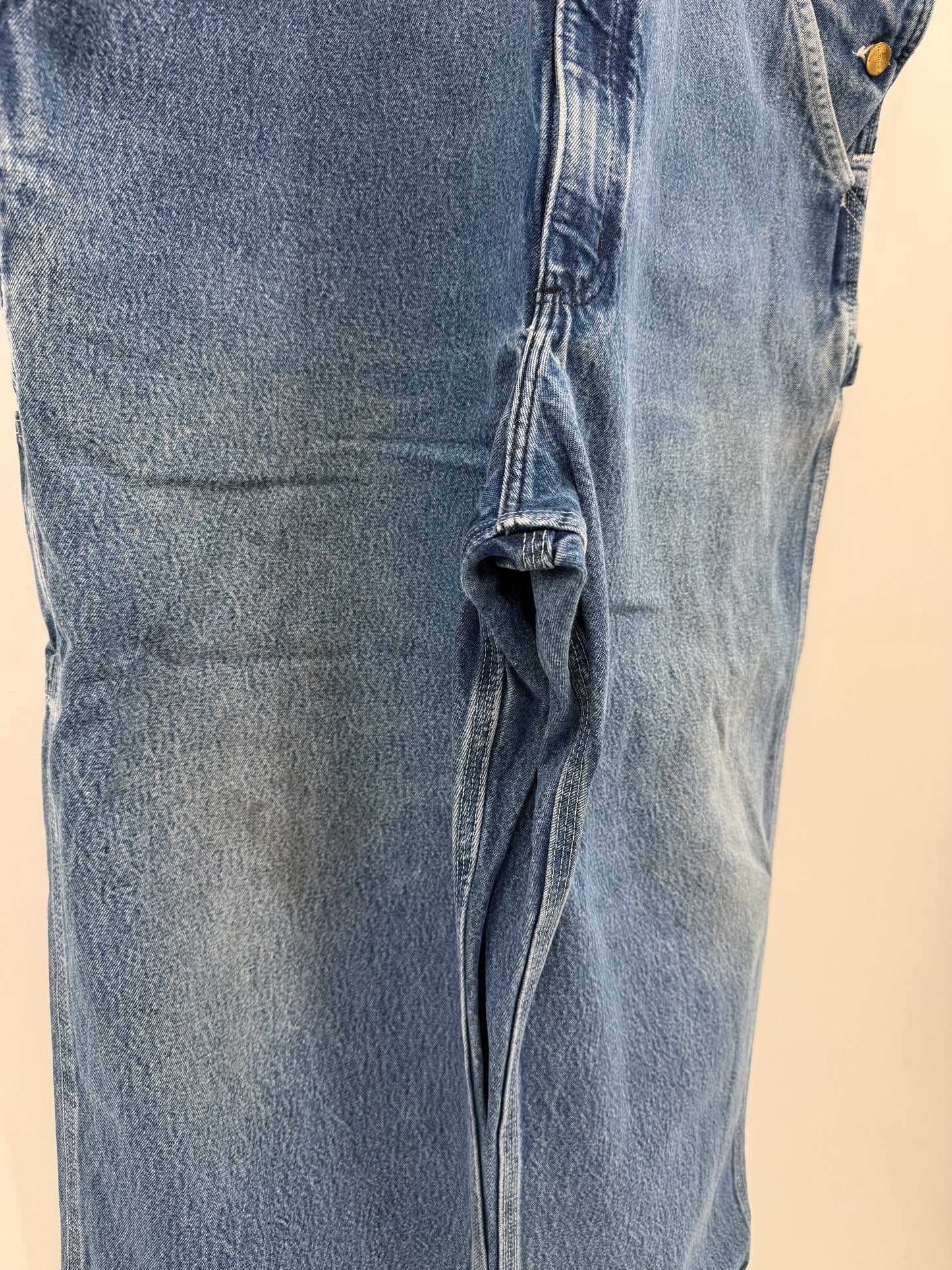【古着】carhartt DENIM OVERALL COTTON DUCK