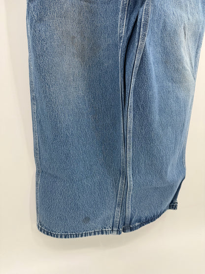 【古着】carhartt DENIM OVERALL COTTON DUCK