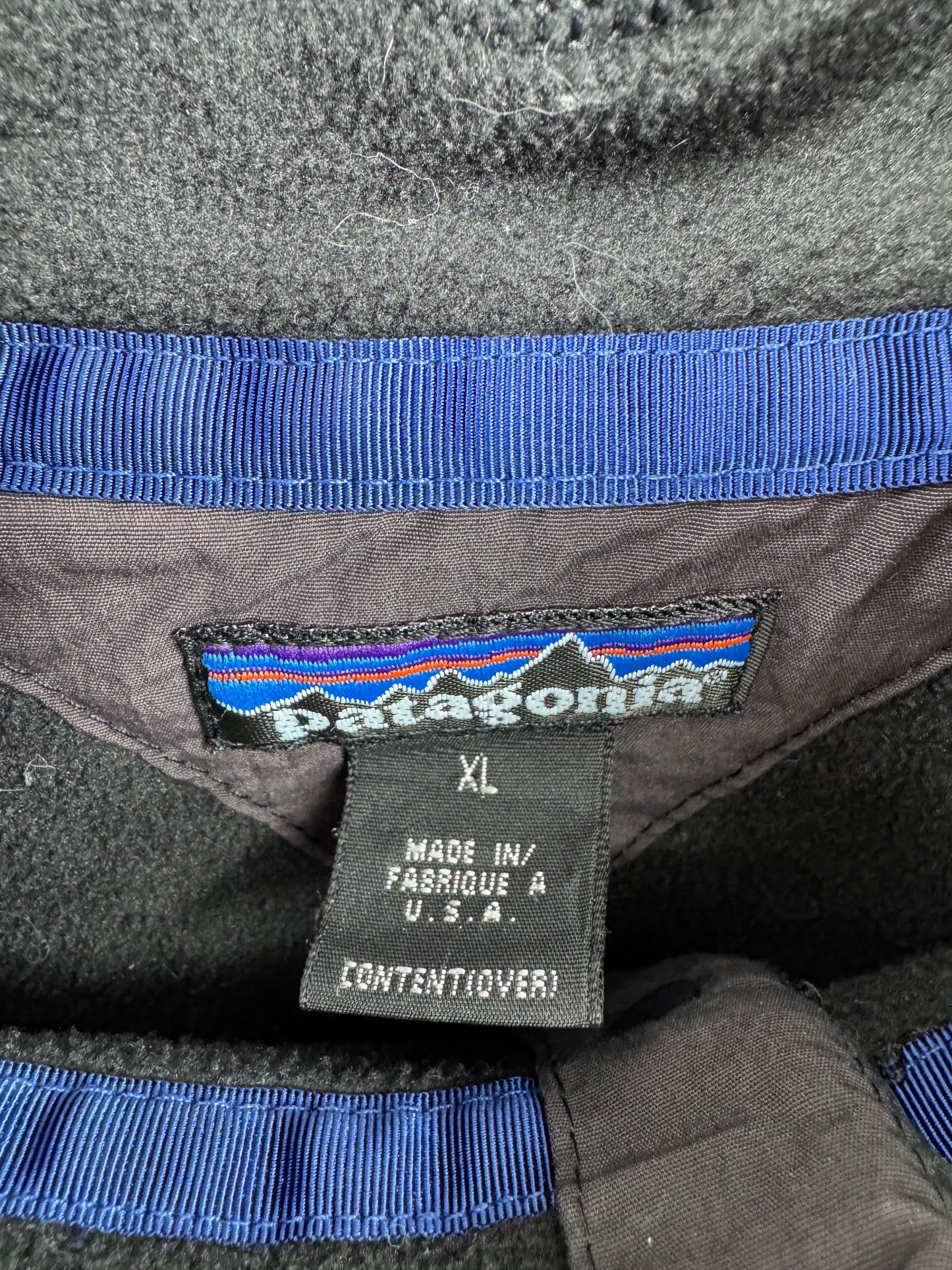 【古着】patagonia fleece snap-T jacket XL