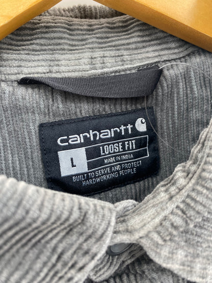 【古着】carhartt corduroy Shirt L