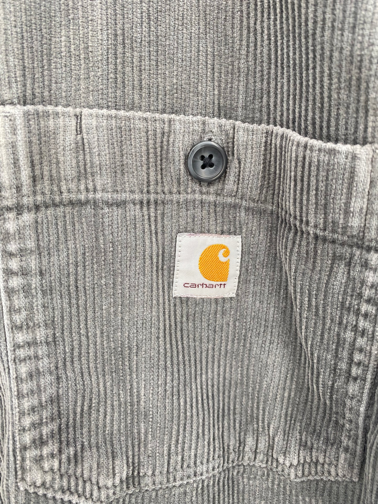 【古着】carhartt corduroy Shirt L