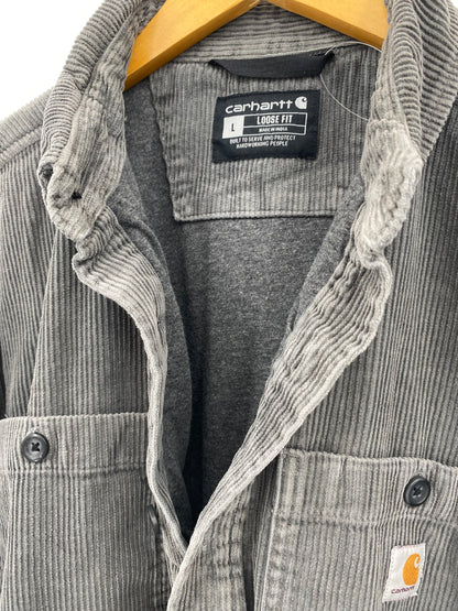 【古着】carhartt corduroy Shirt L