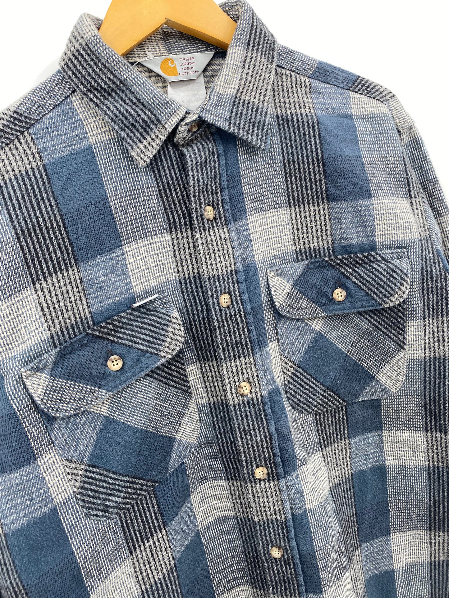 【古着】carhartt 90s Check Flannel Shirt